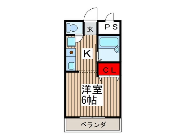 ｸﾞﾚ-ｽﾋﾞｭｳ国府台の物件間取画像